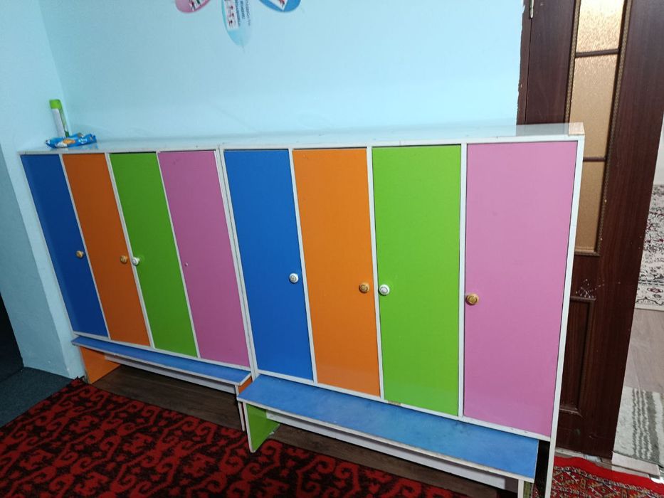 Detskiy krovat shkaf sotiladi boğcha mebellari