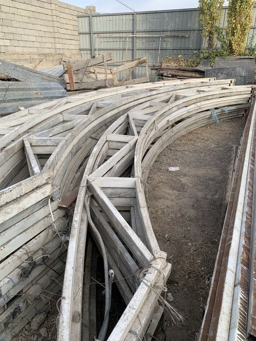 Арка навес ферма