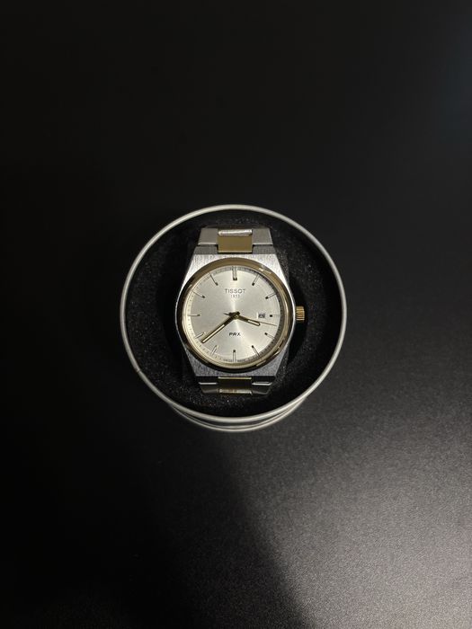 Tissot PRX Quarts Argintiu/Auriu
