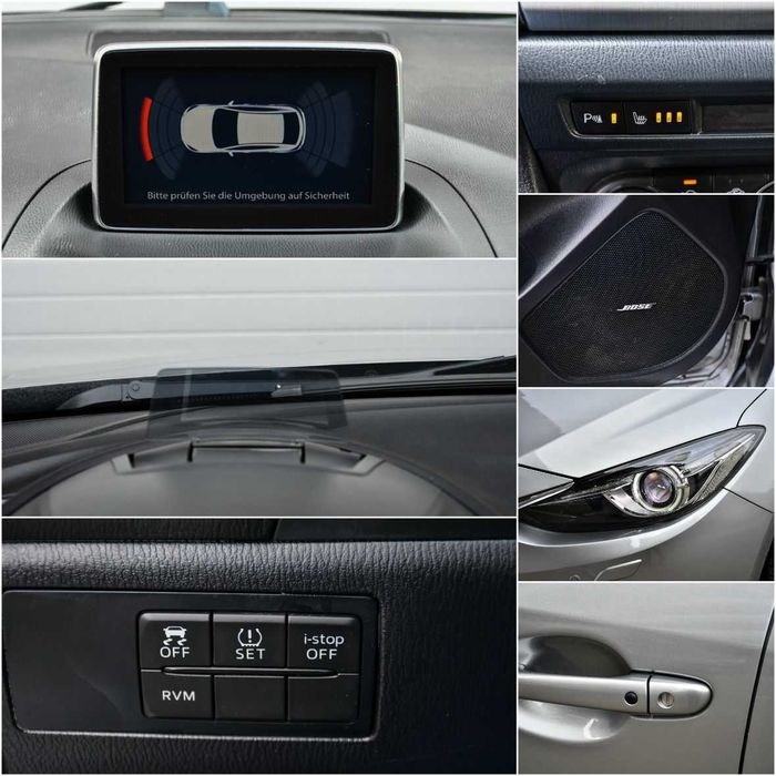 Mazda 3 Skyactiv, 2.0 benzina, Head-up display, keyless entry/go, Bose