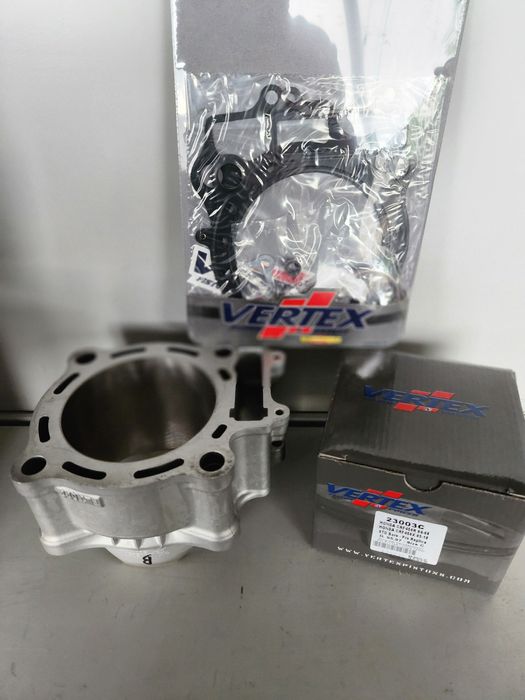 НОВ Топ Енд Ребилд Кит 2002-08 Honda CRF450R Цилиндър Бутало Гарнитури