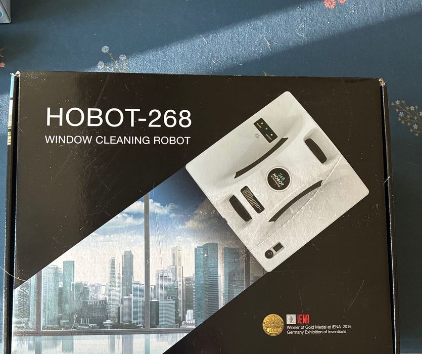 Почистване прозорци с робот Hobot 268