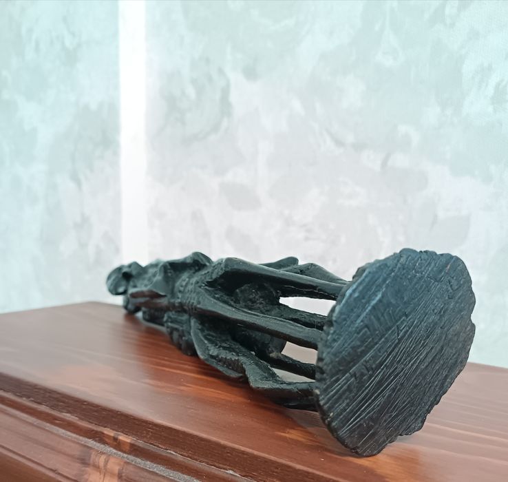 Автентична африканска статуетка, дърворезба"Уджамаа"