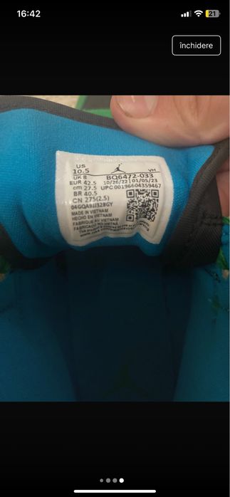 Vând jordan 1 mid noi