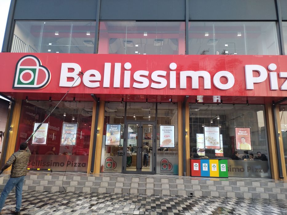 Мойка фасадов окно чистка