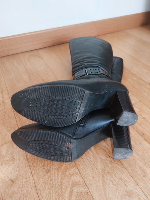 Дамски ботуши естествена кожа 40