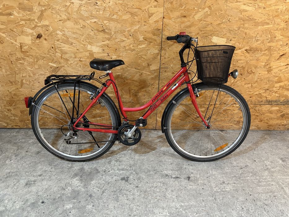 28цола Conquest/Funlife/Raleigh дамски велосипед колело [21ck-Shimano]