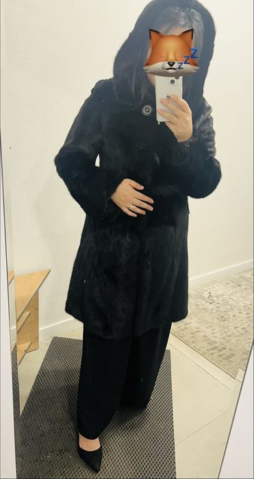 Шуба натуральная норка