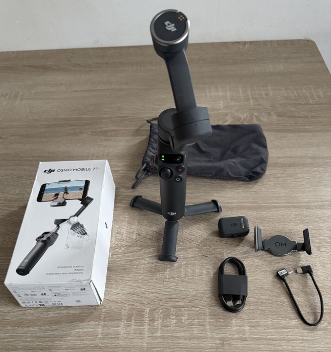 Sistem de stabilizare DJI Osmo Mobile 7P Negru, cel mai avansat gimbal