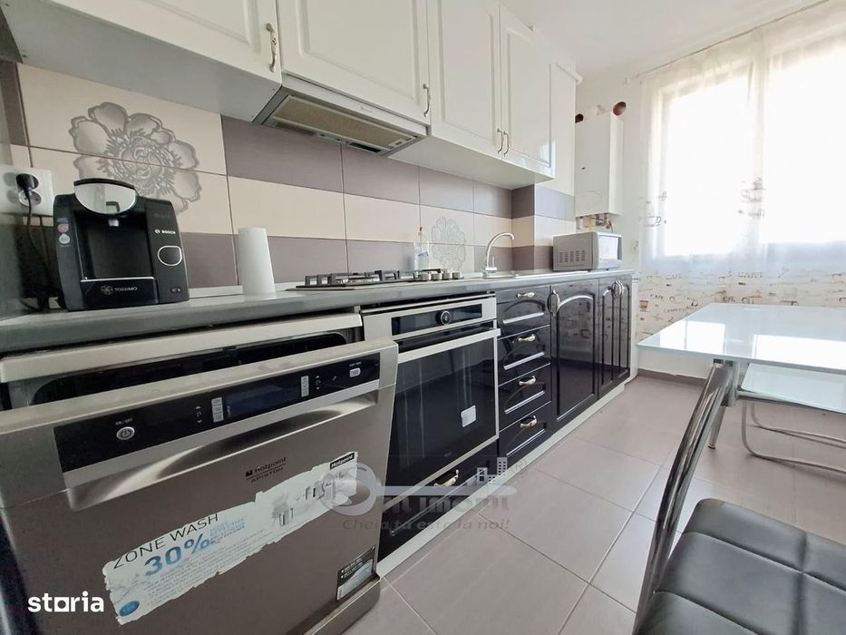 Apartament 2 camere mobilat si utilat, Tatarasi, bloc 2017, baie cu ge