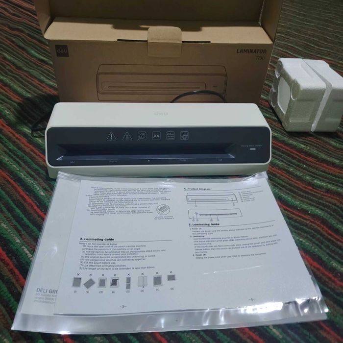 Ламинатор А4 ET100 Deli Оригинал !!!