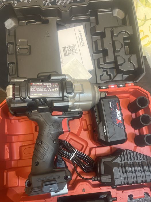 Нов Акумулаторен ударен гайковерт Parkside 1900nM