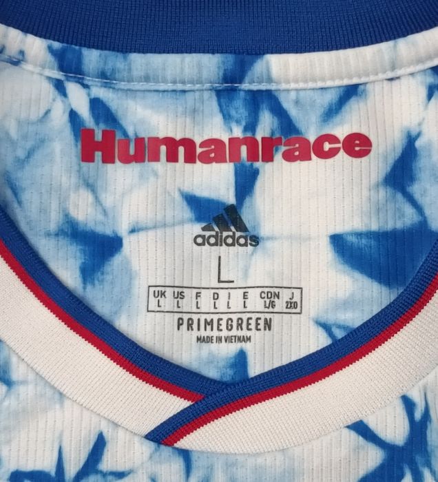 Adidas Manchester United Human Race Jersey оригинална тениска L Адидас Манчестър Юнайтед фланелка спорт футбол Adidas Originals x Pharrell Williams