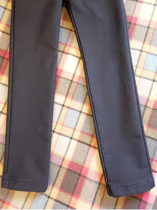 Брюки/слаксы темно-синие на 10 лет