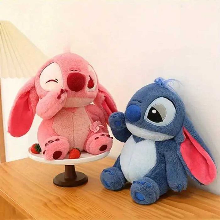 Плюшена играчка Стич, Розов/Син, Lilo Stitch плюшени играчки