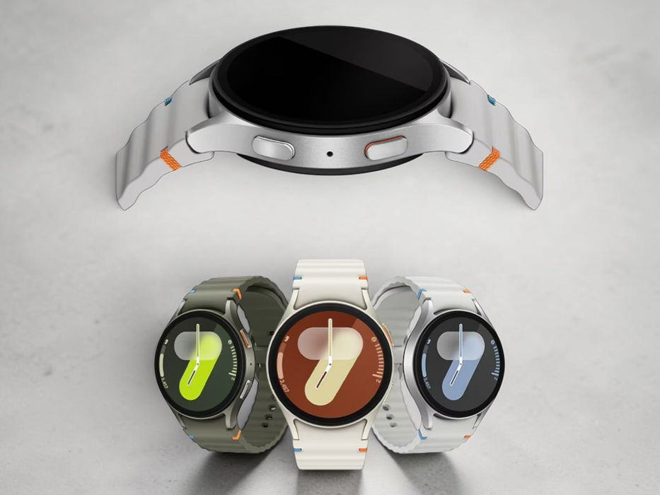 НОВ! Samsung Galaxy Watch 7 44mm Silver / Green 2г. Гаранция!