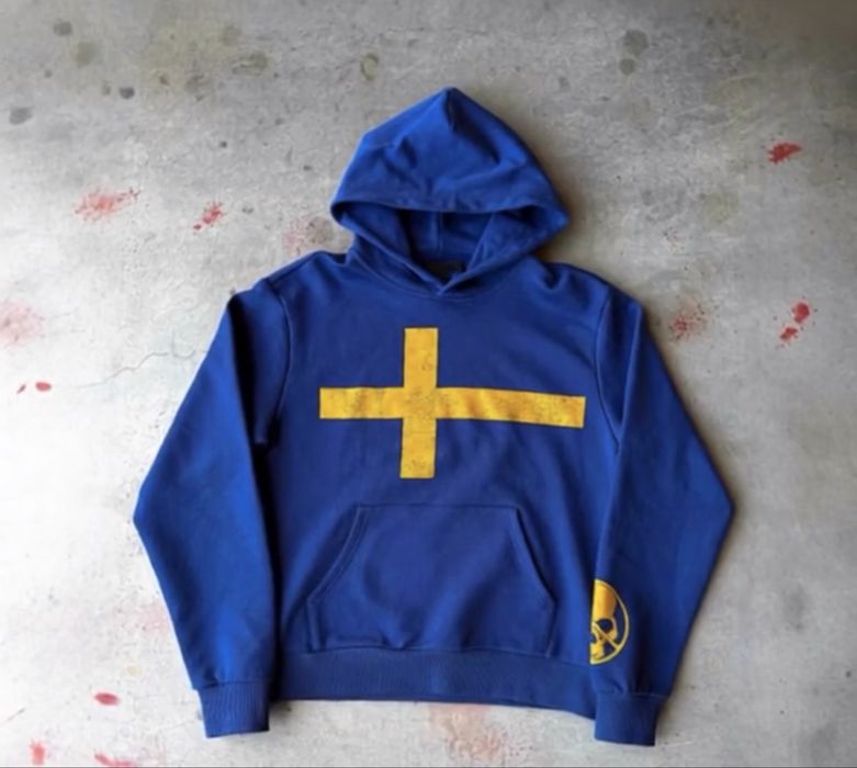 Толстовка с флагом Швеции