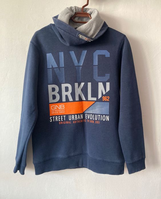 Bluza tip hanorac din bumbac, marimea 158-164 cm, copil 14 ani