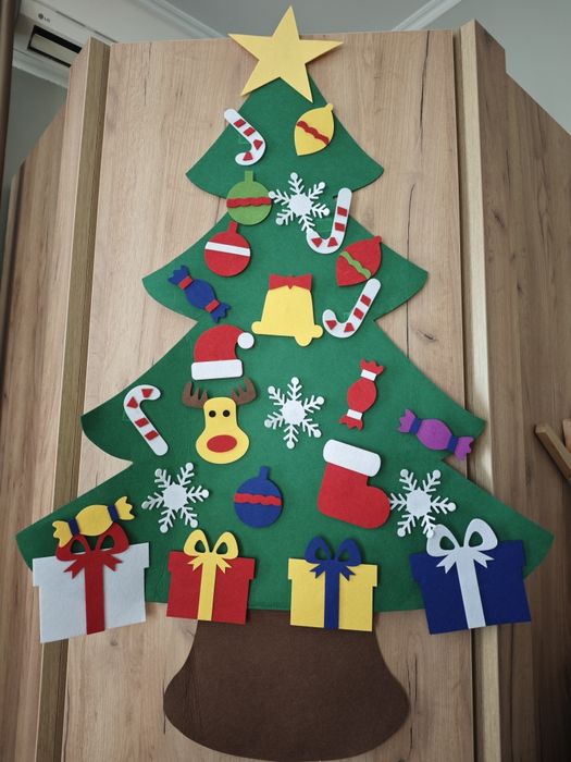 Продам ёлку, фетр , 1м