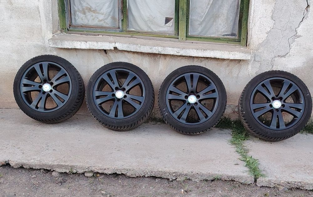Джанти Mercedes 5x112 17" с гуми Continental