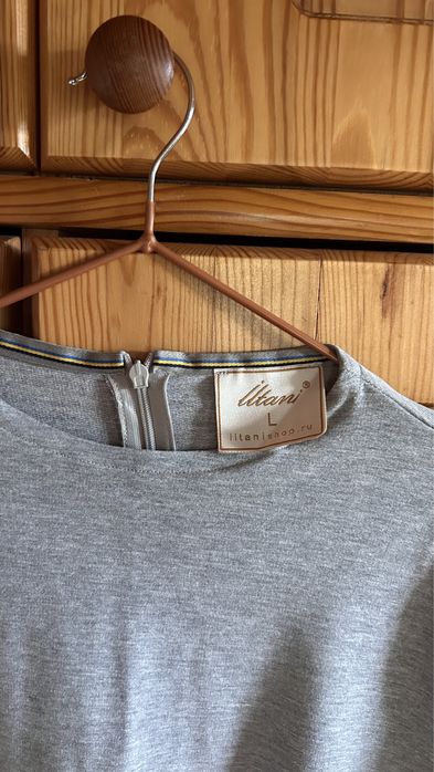 Платье макси осень