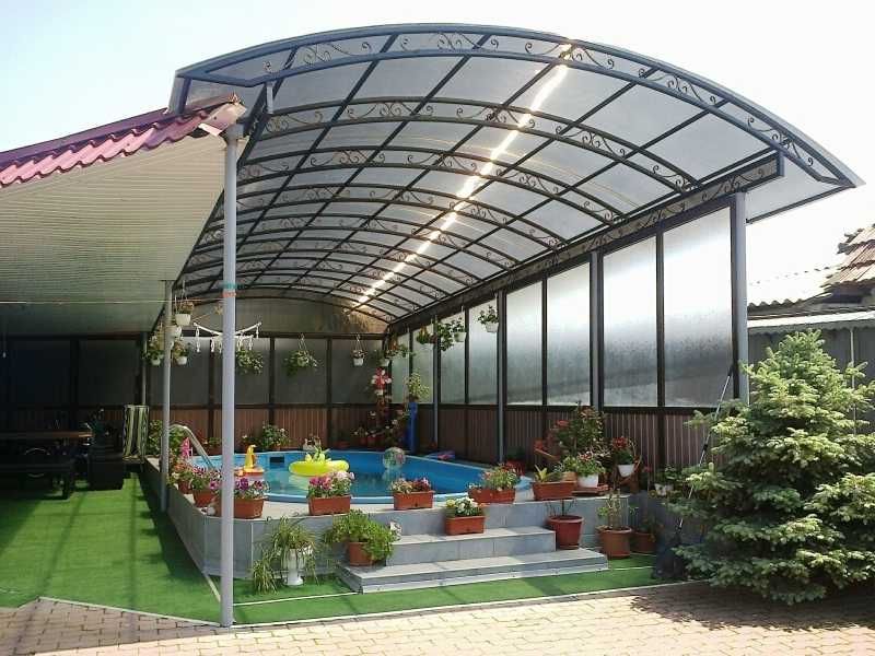 Сотовый поликарбонат легкий 8мм