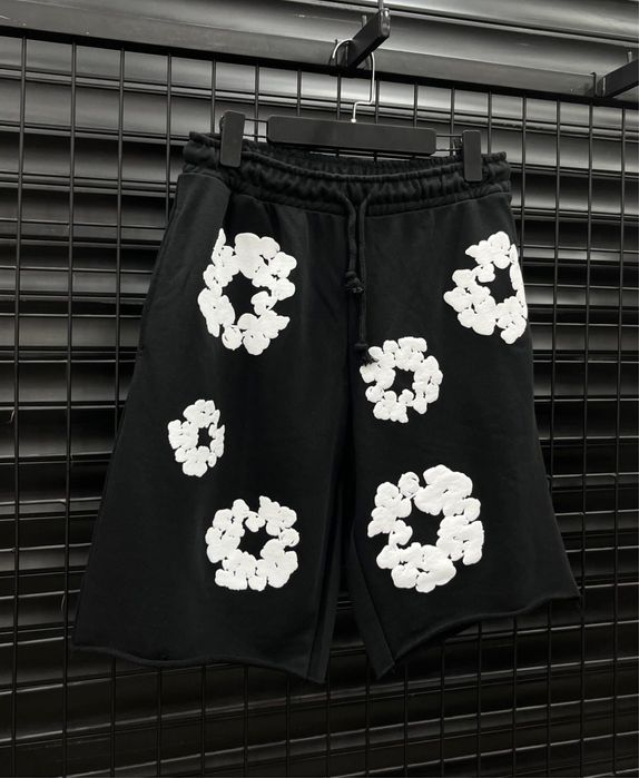Pantaloni scurti Denim Tears Essentials off white bape