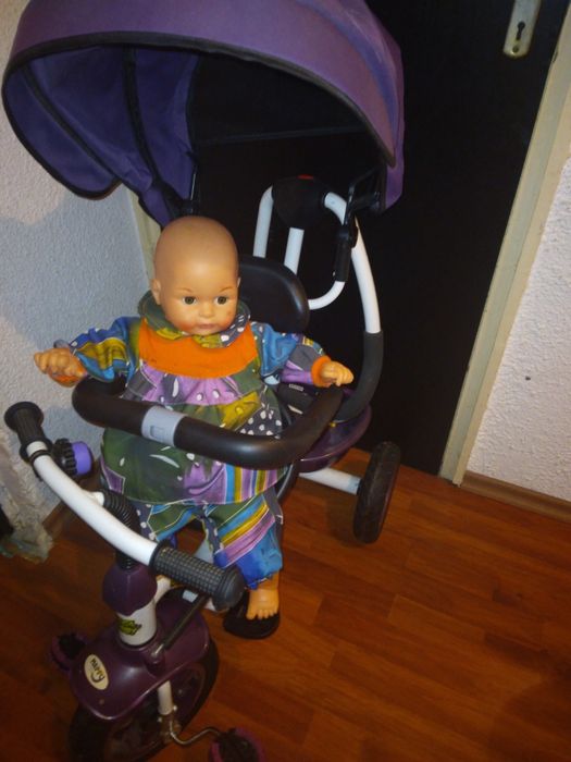 Tricicleta noua nouta plus bebeluș