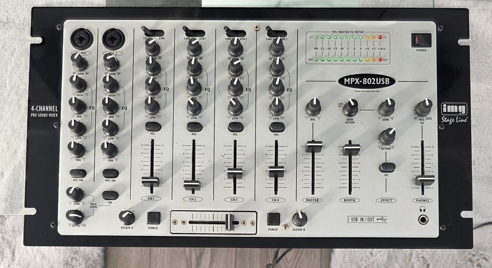 Vând mixer dj Stage Line  6 canale