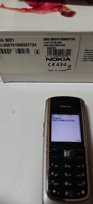 Nokia 6021 la cutie