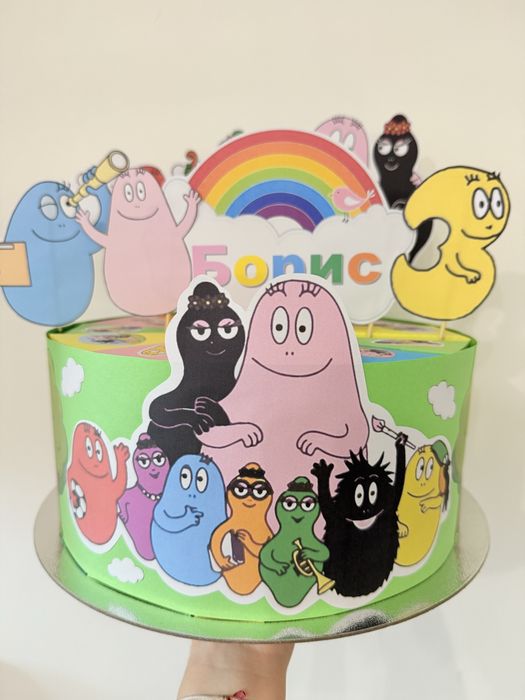 Барбароните картонена хартиена торта Barbaronite