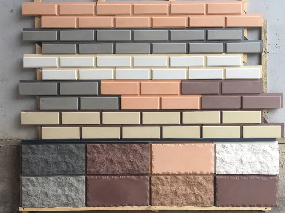 Фасадный плиткалар