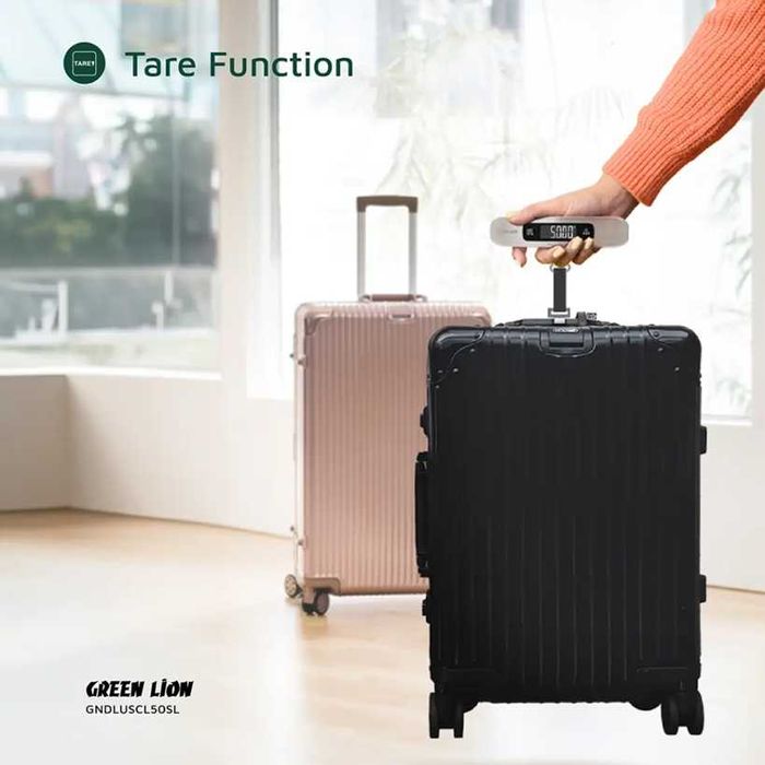 Green Lion Digital Luggage Scale 50kg Дорожные ручные весы для багажа