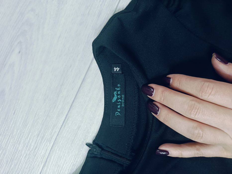 Платье черное размер М