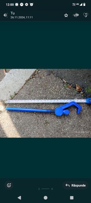 Cheie instalator cu umăr foraje 1si2toli