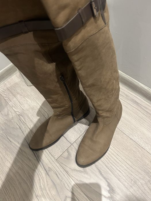 Дамски ботуши естествена кожа 39 номер