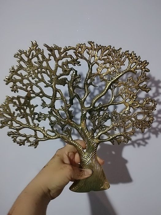 Денежное дерево сувенир металл Латунь ручная работа