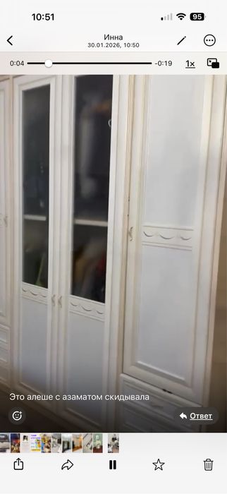 Белый шкаф в спальню