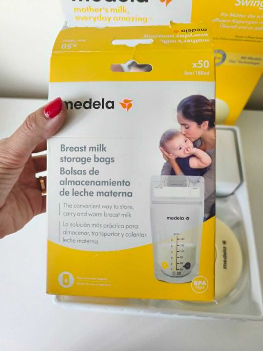 Medela Swing Flex – единична двуфазна помпа за кърма + ПОД