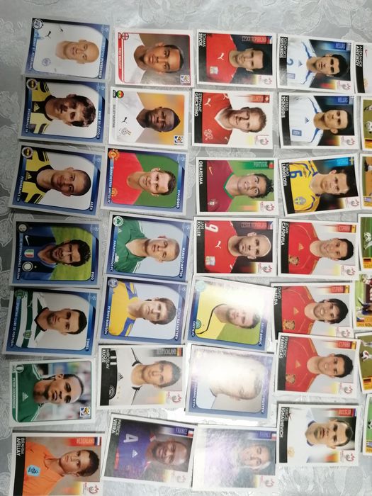 Стикери Панини евро 2008г