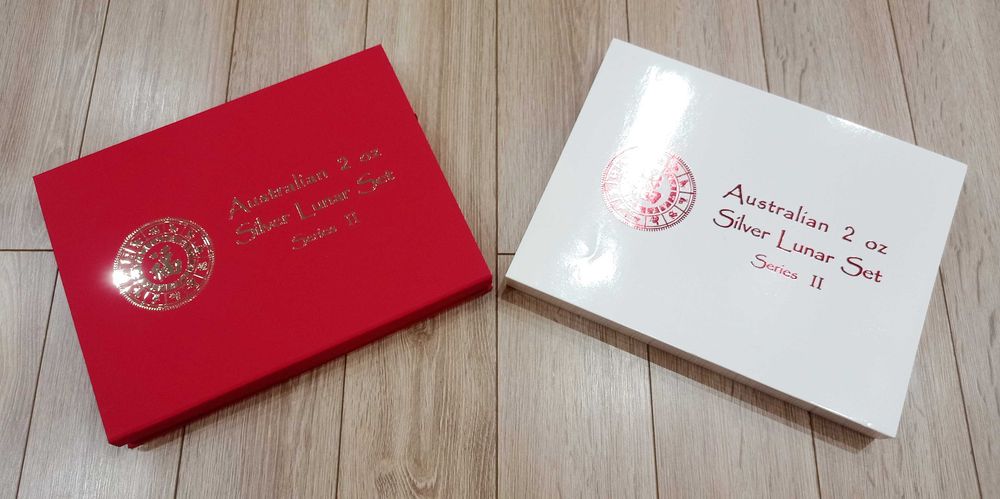 Чисто Нова! Кутия за Австралийски лунари 2 oz, Серия II (2008-2019 г.)