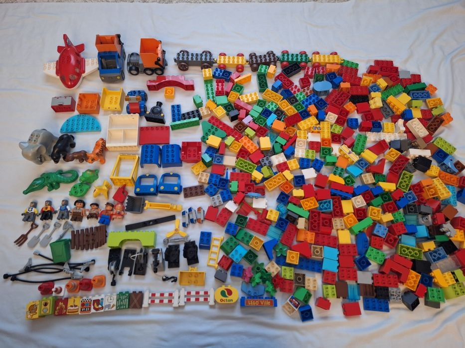 Lot mare Lego Duplo 5 kg.