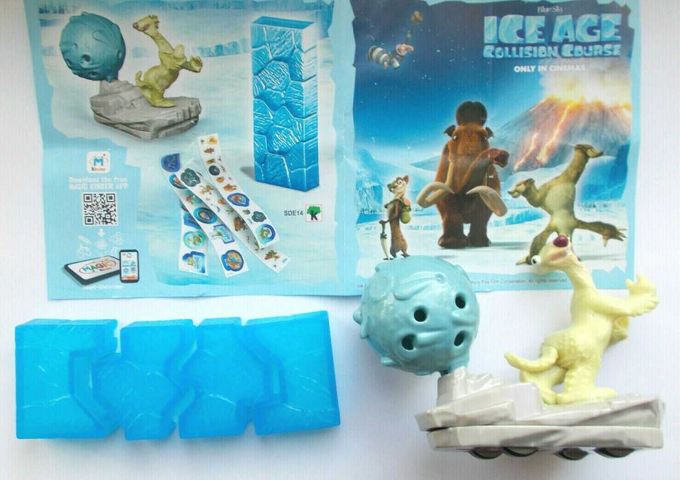 Макси фигурка на Киндер - IceAge 2017