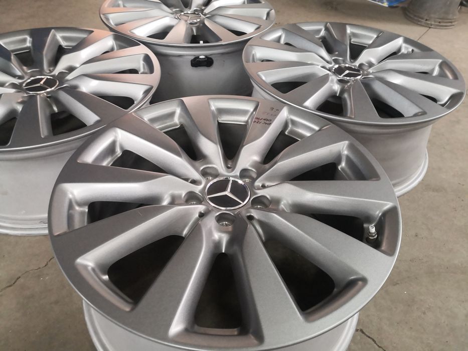 5х112 мерцедес е класа Mercedes e Klass 5x112 19 цола оригинални джанти с датчици
