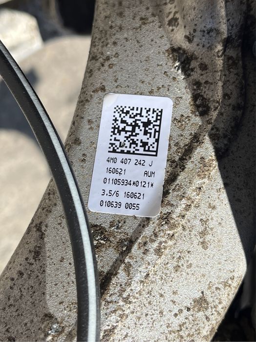 Fuzeta / Fuzete Audi Q7 4M