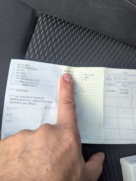 Duster 2020 euro 6 start stop