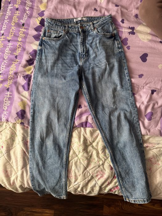 Дамски сини дънки