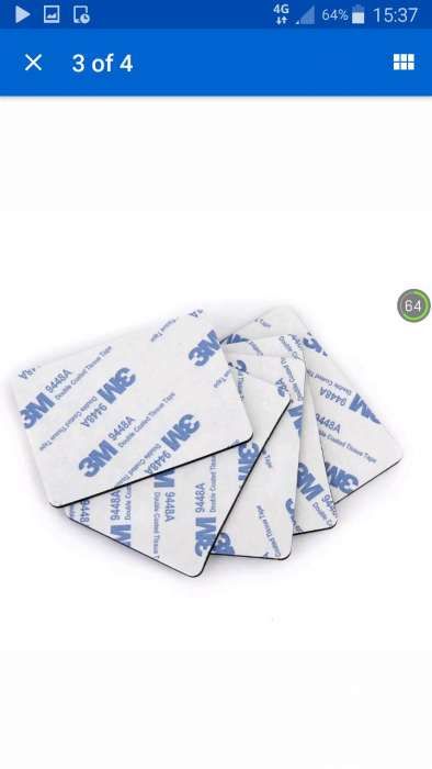 Banda 3M dublu adeziva 50x70x1.5mm 5 bucati Go Pro