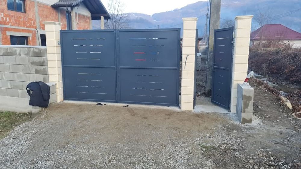 Garduri din șapcă metalica sau gravare laser