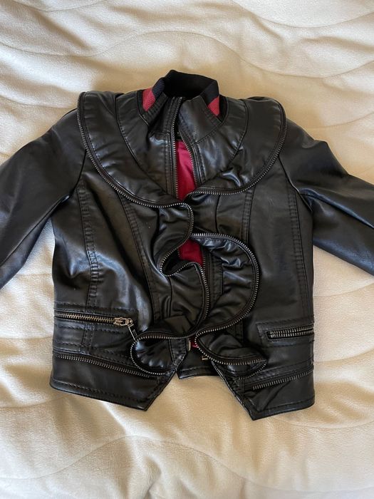 Детско кожено яке Junona